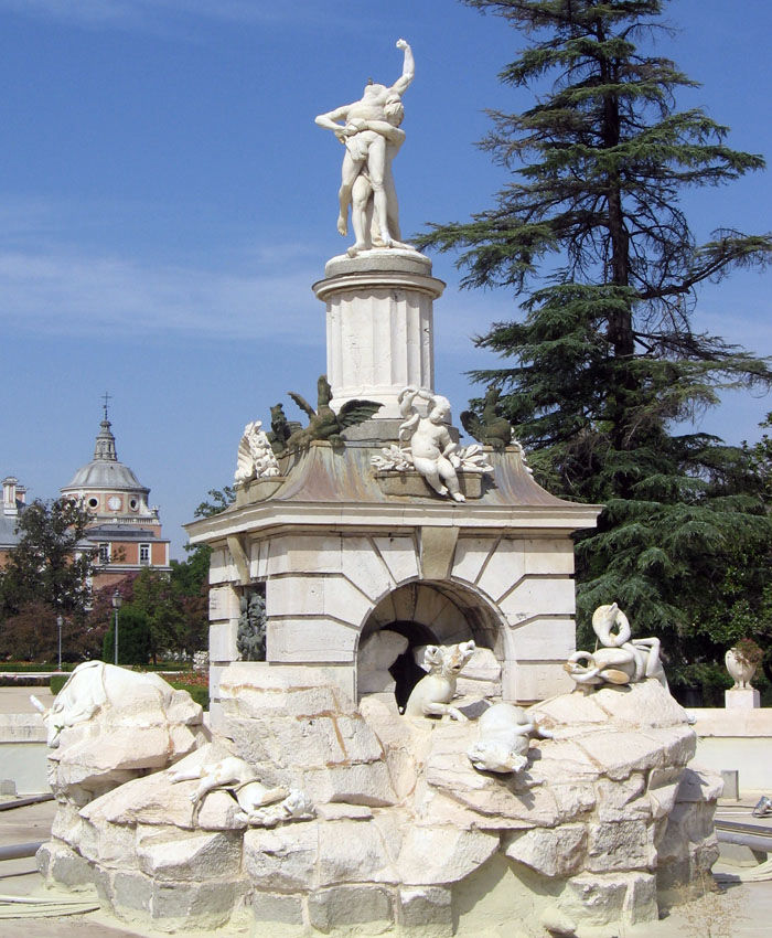Fontaine d’Hercule et Antée