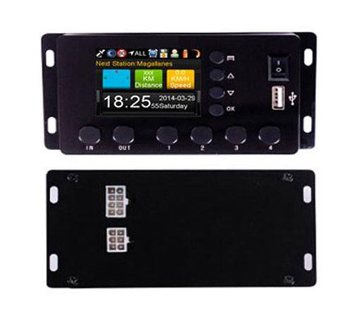 Dispositif de guide audio avec antenne GPS modèle Mini-AGTBM pour autocars et trains touristiques