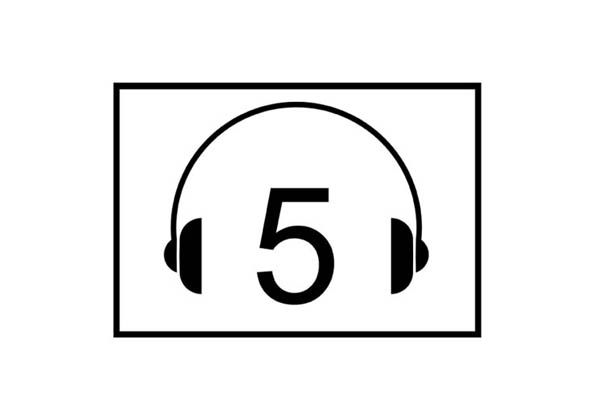 signal numéro de l’audio