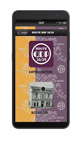 Audioguide AG95:  menu principal (audioguides, audioguide multimédia)