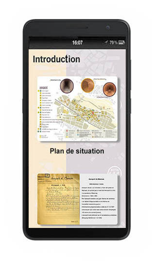Audioguide AG95:  information sur un monument (audioguides, audioguide multimédia)