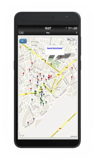 Audioguide AG95:  carte géolocalisée (audioguides, audioguide multimédia)