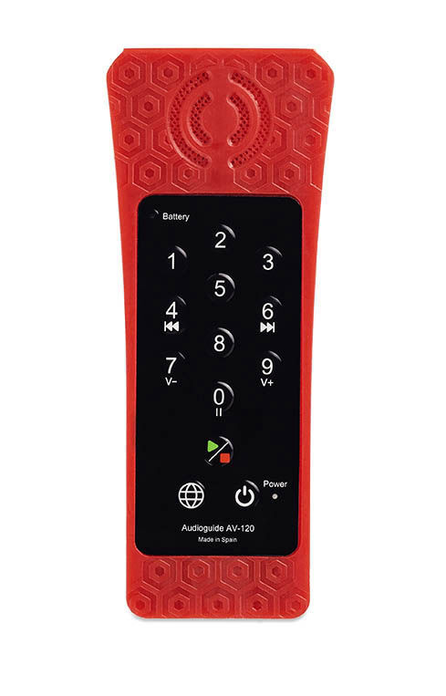 Audioguide modèle AV120 (audio guide)