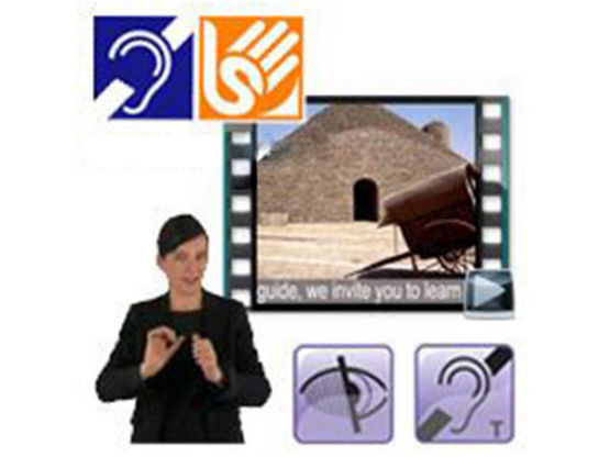 Audioguides accessibles (audiodescriptions, vidéo guide en langue des signes)