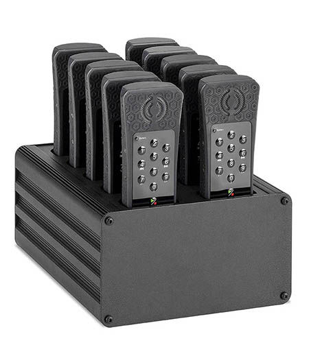 Base de charge pour 10 audioguides AV120