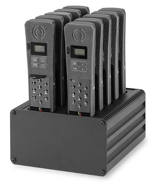 Base de charge pour 10 audioguides
