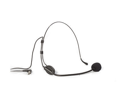 Micro serre-tête  (audiophone, système de visite audio guidée, système de transmission de voix pour visites guidées)