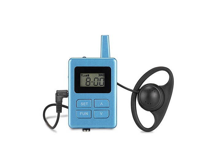 Audiophone modèle SPL1360 magnétique: récepteur (tour guide système)
