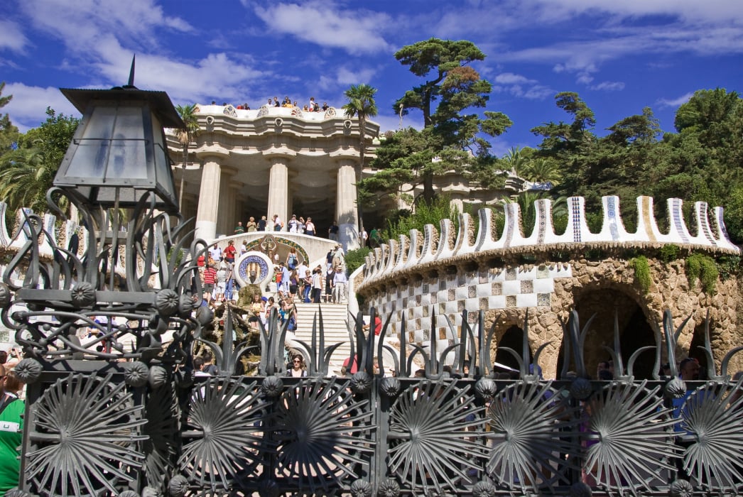 3. Audioguide de Barcelone. Parc güell.