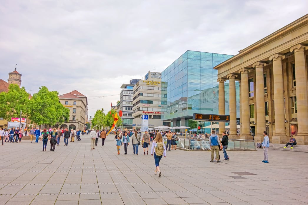 14. Audioguide de Stuttgart. Königstraße et ses alentours.