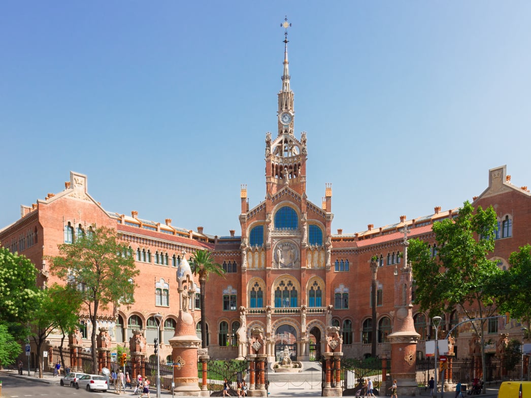19. Audioguide de Barcelone. Hôpital de la Santa Creu i Sant Pau.