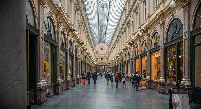 Audioguide de Bruxelles - Galeries Saint-Hubert