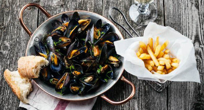 Audioguide de Bruxelles - Moules-frites