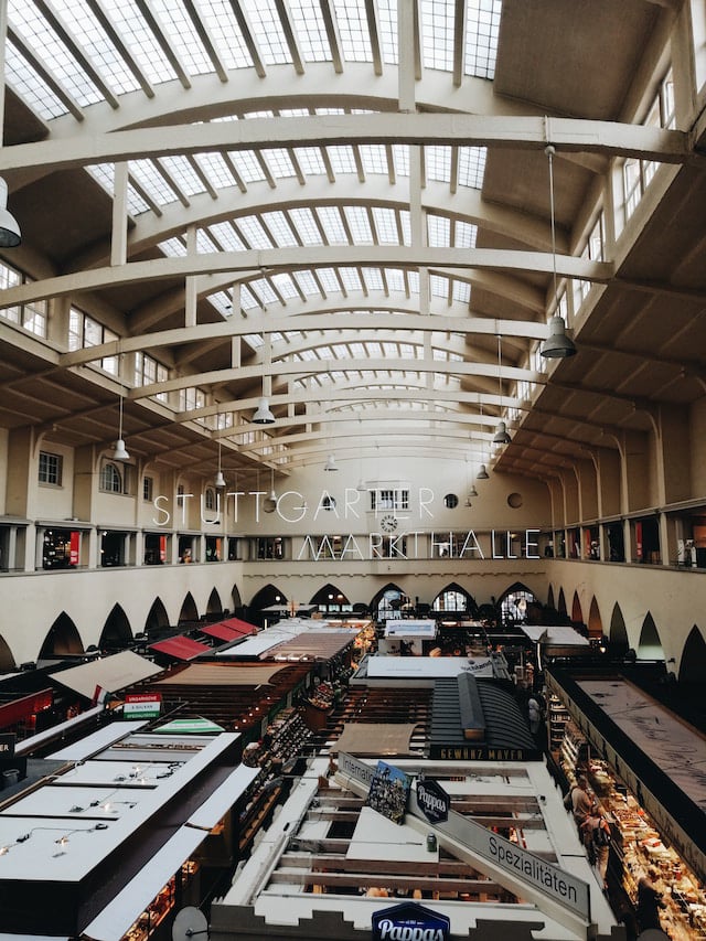 7. Audioguide de Stuttgart. Markthalle.