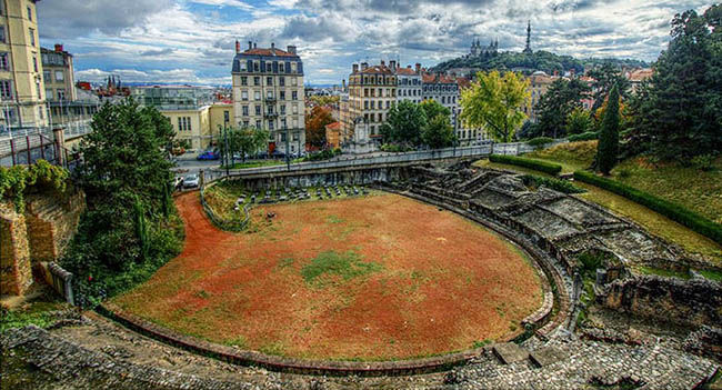 Audioguide de Lyon - Amphithéâtre des Trois Gaules
