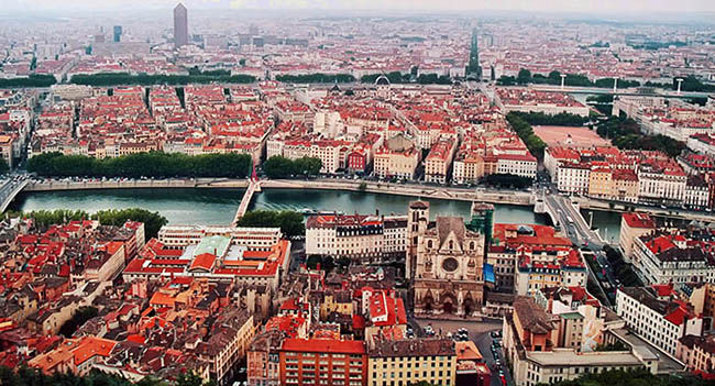 Audioguide de Lyon - Vue depuis Fourvière