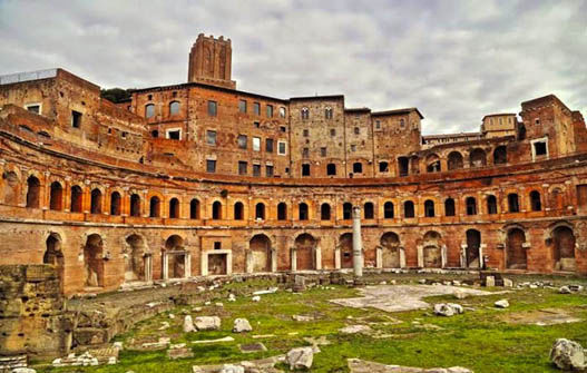 Audioguide de Rome - Marché de Trajan
