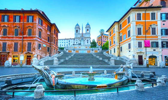 Audioguide de Rome - Place d'Espagne