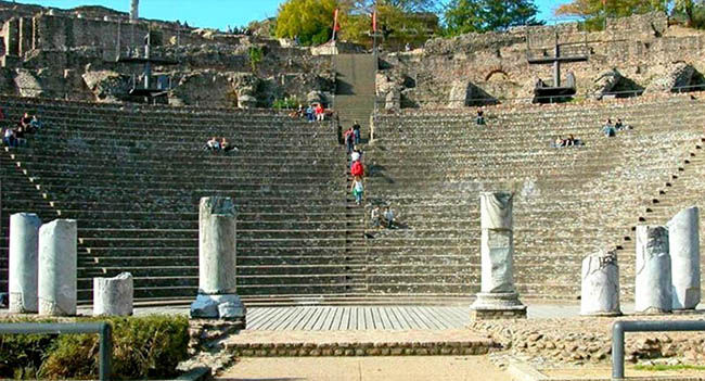 Audioguide de Lyon - Site Gallo-Romain de Fourvière