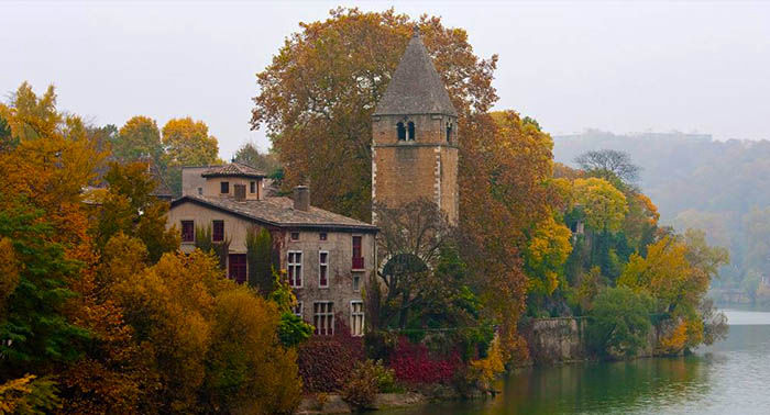 Audioguide de Lyon - Île Barbe