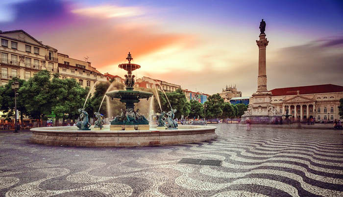 Audioguide de Lisbonna - Place du Rossio
