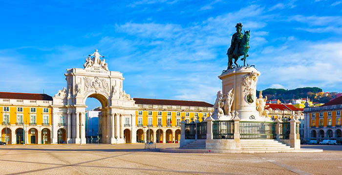 Audioguide de Lisbonna - Place du commerce